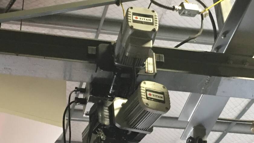 not commercially manufactured monorail