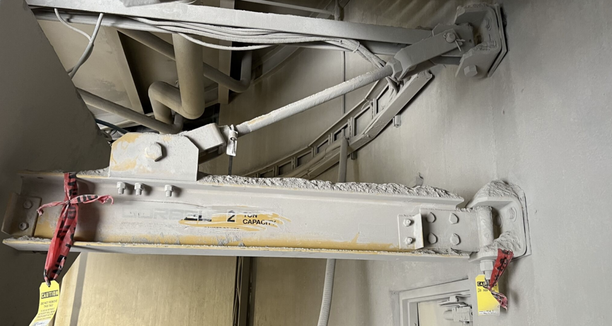 Jib Crane Anchorage Repair