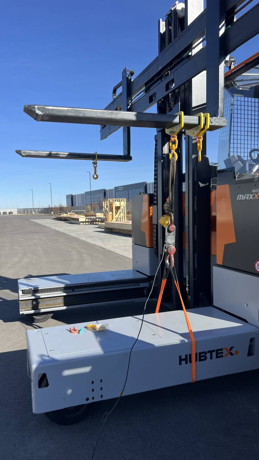 Forklift Hook Attachment, 3,000 lb - Robust Engineering Services